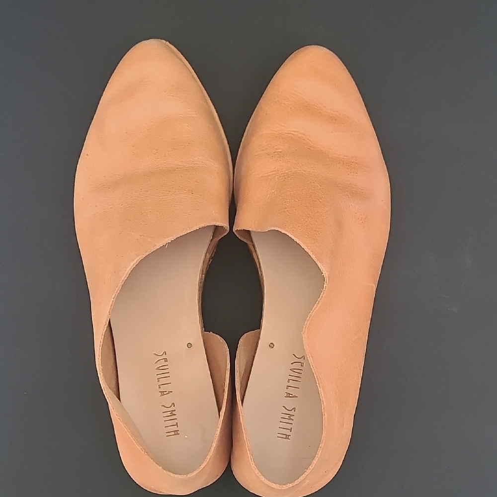 Sevilla Smith Leather d'Orsay Flat